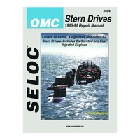 SELOC Motorhåndbok - OMC inboard Mod: 1986-98 (se tabell)
